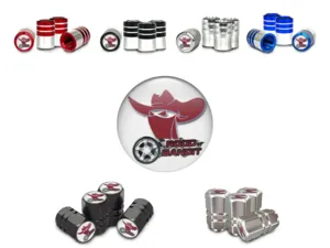 Tyres Valve Caps for Bikes Tuning Pro Style 